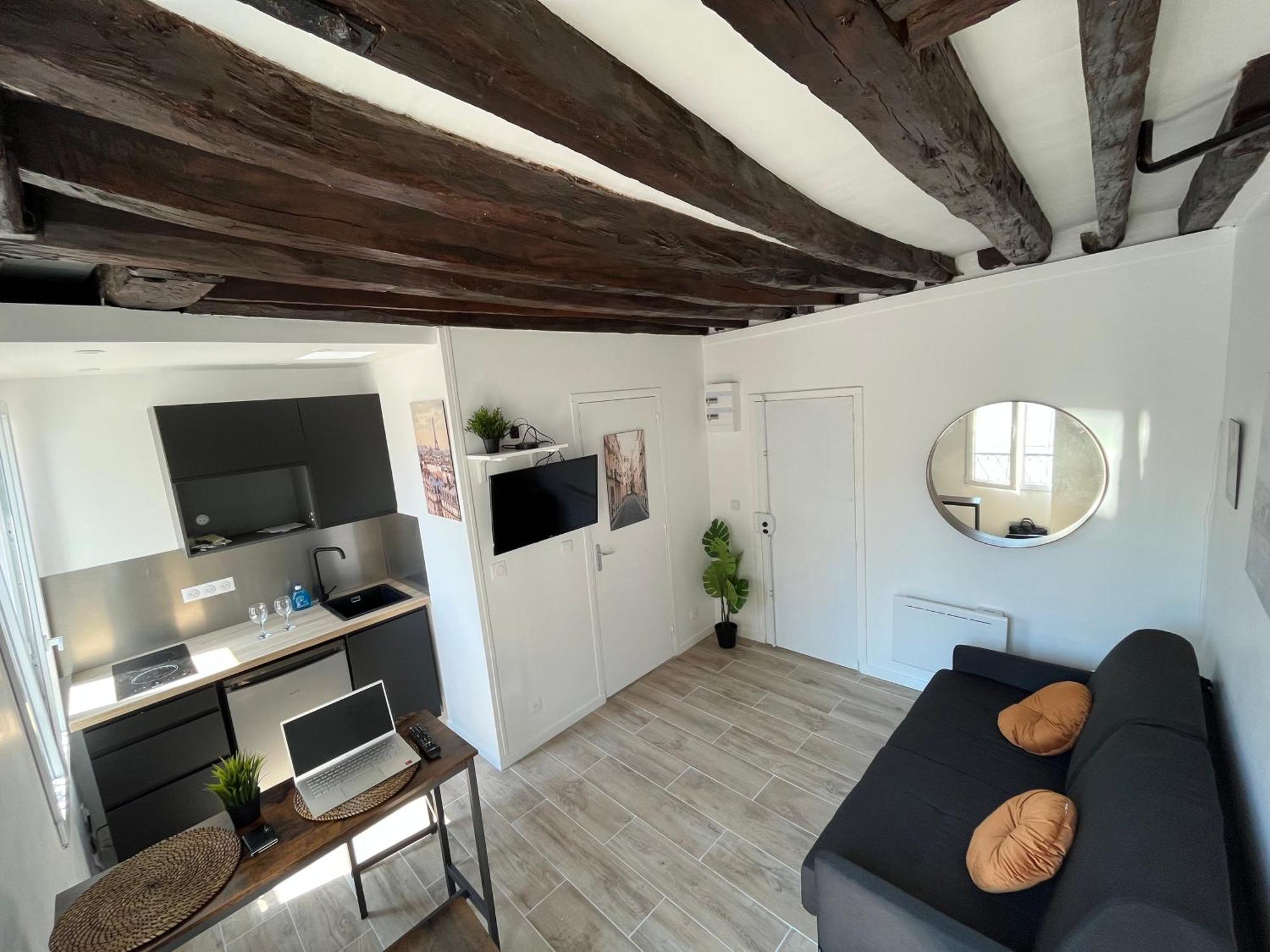 Charmant Studio Au Coeur Du Marais Paris Exterior photo